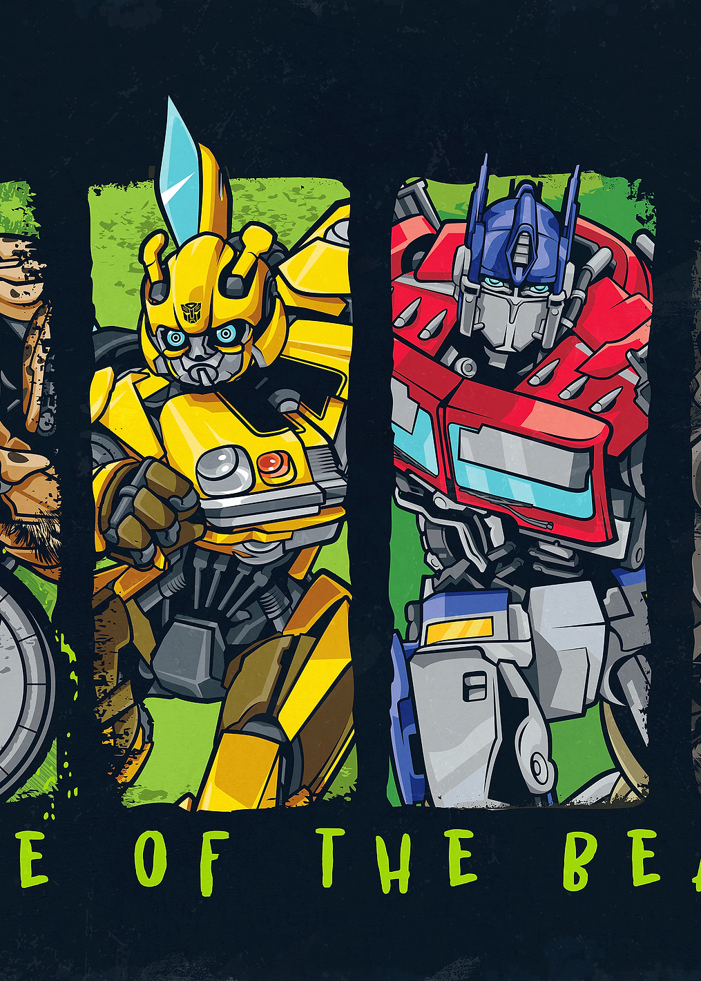 Autobots and Maximals: постер из коллекции Transformers
