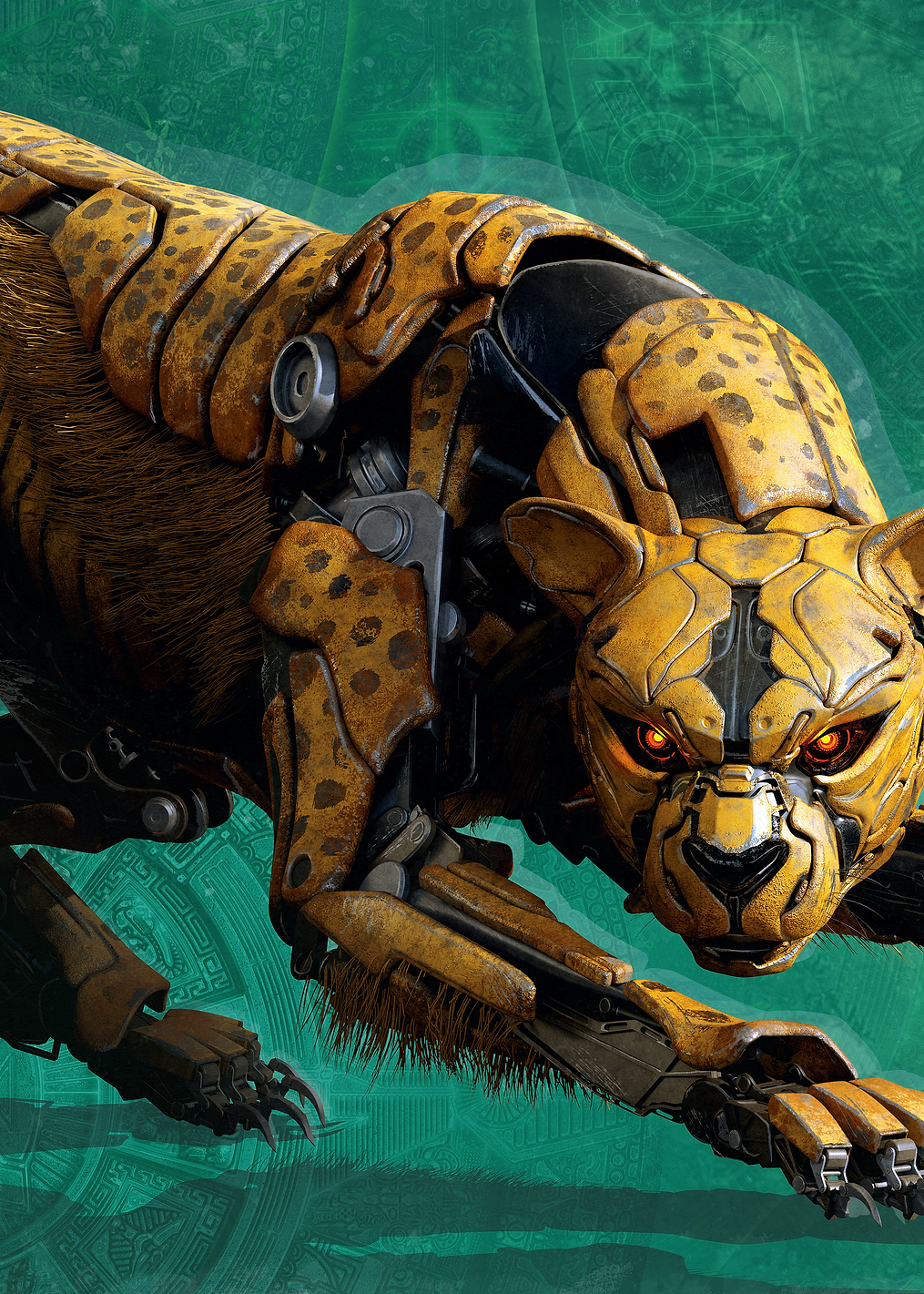 Cheetor Attack: постер из коллекции Transformers