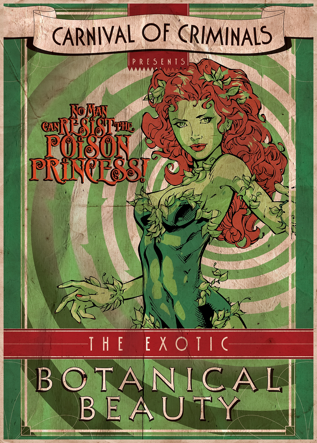 Poison Ivy: постер из коллекции DC Comics