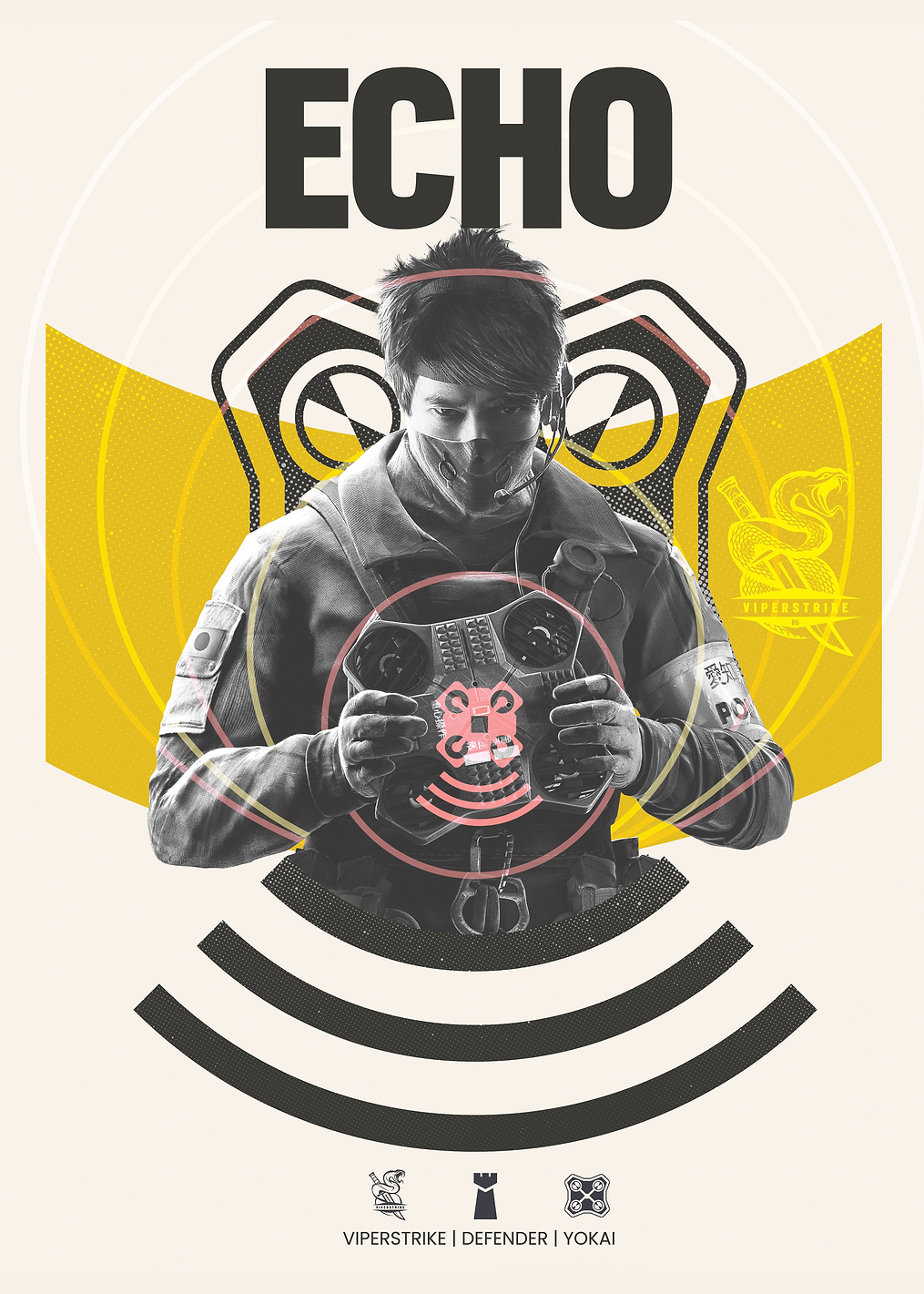 Echo: постер из коллекции Six Siege