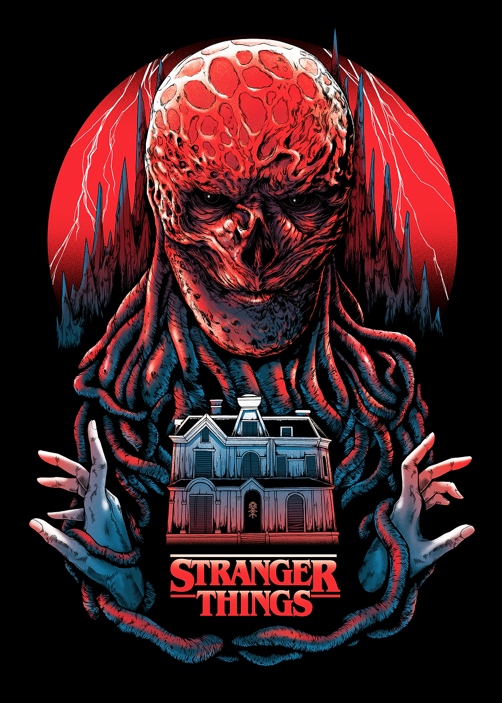 Vecna's House: постер из коллекции Stranger Things Series