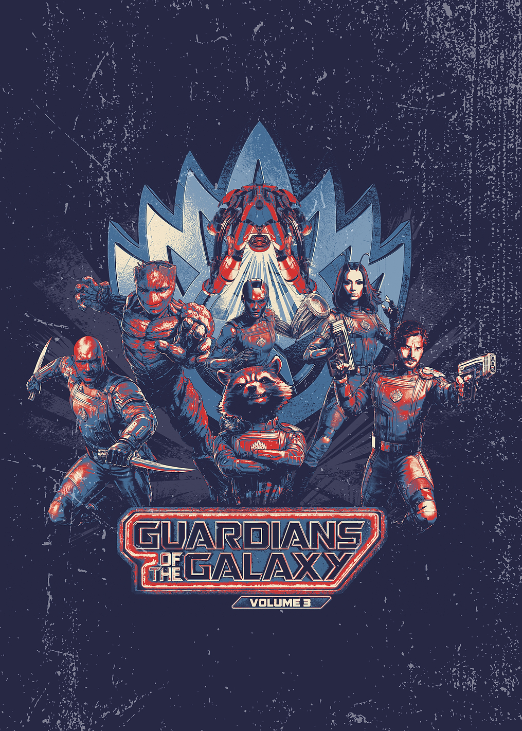 Blaster blades: постер из коллекции Marvel