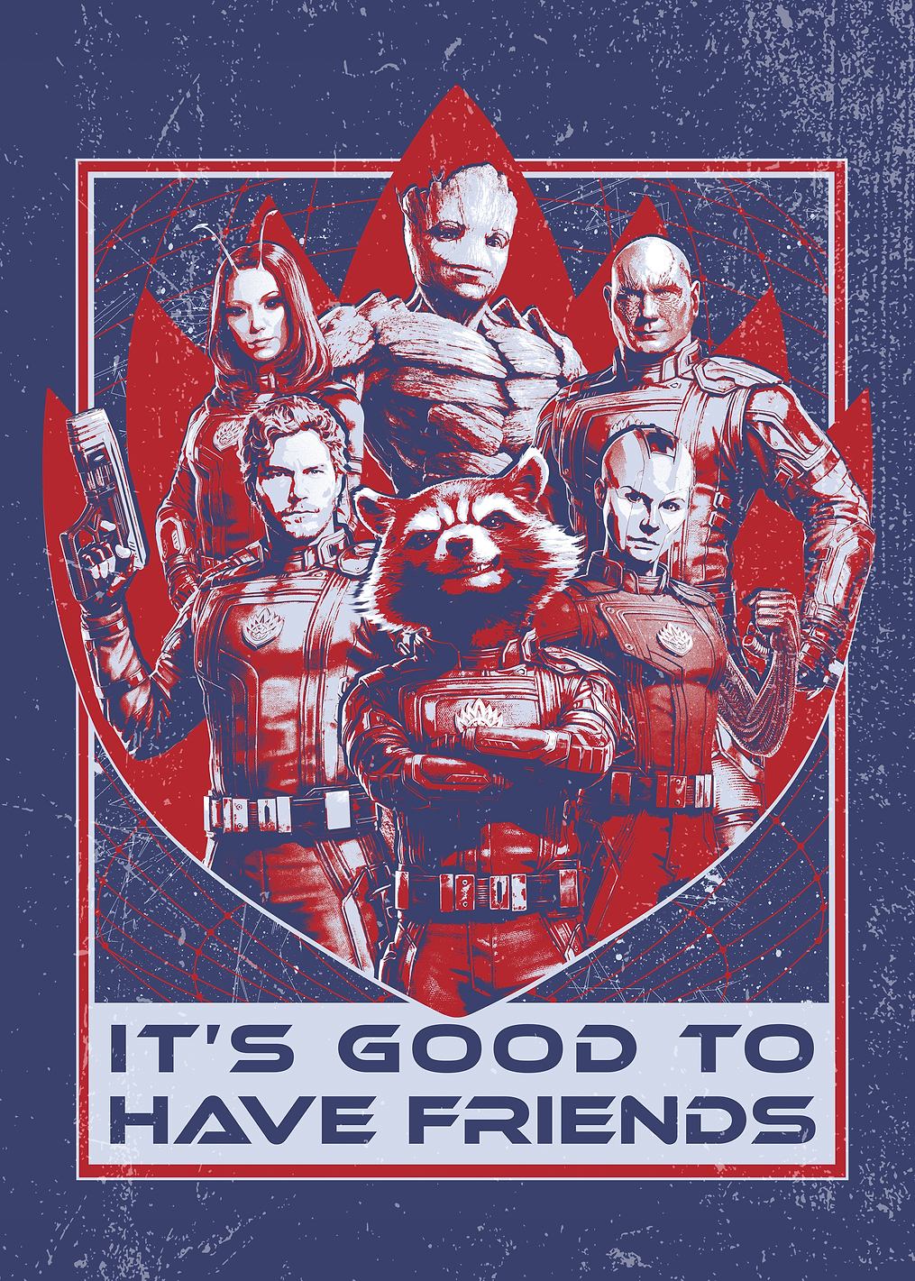 It's good to have friends: постер из коллекции Marvel