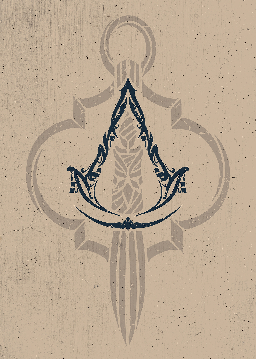 Desert Logo: постер из коллекции Assassin's Creed