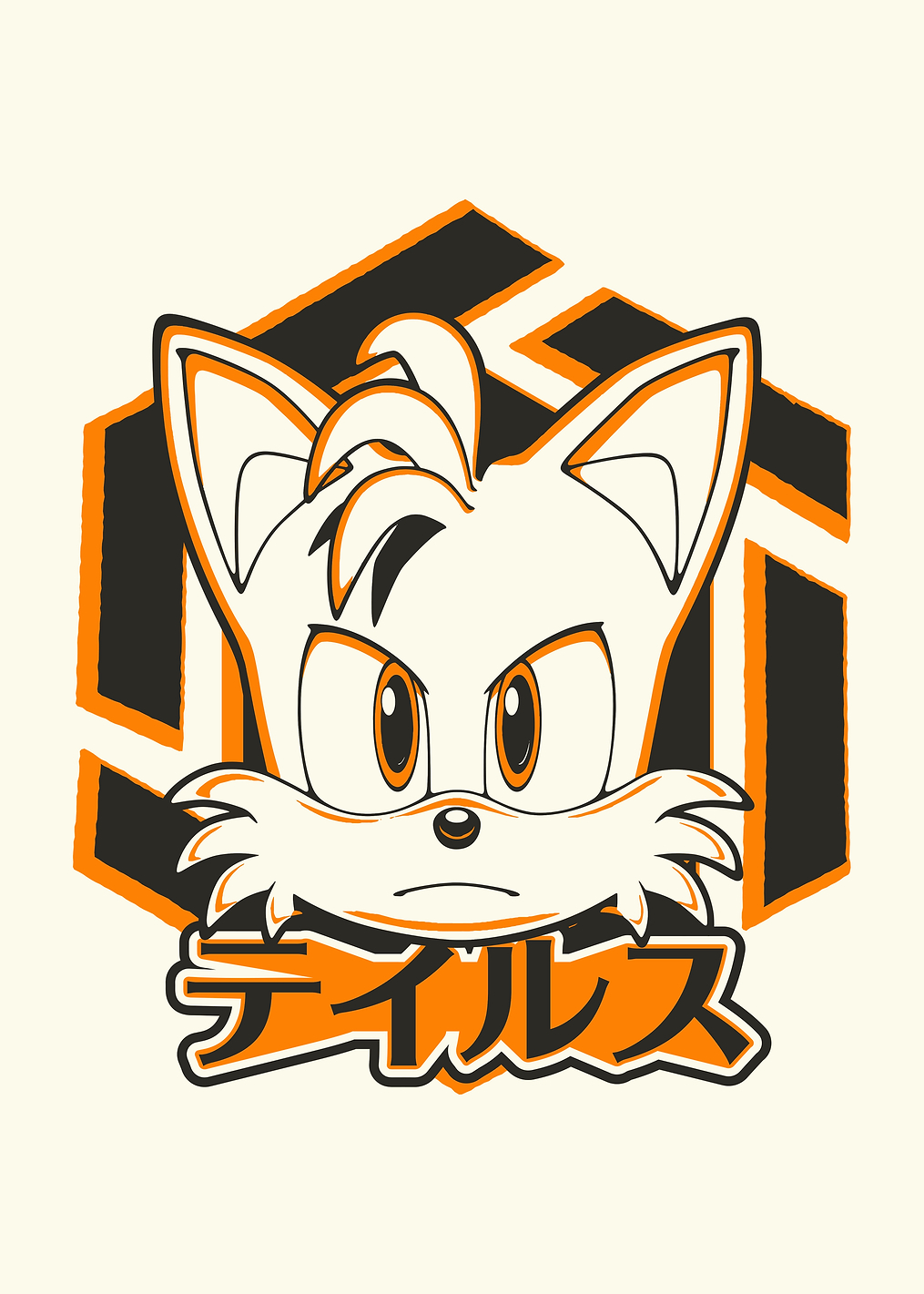 Orange Tails: постер из коллекции Sonic the Hedgehog