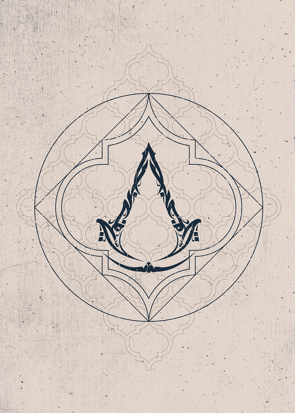 Mirage Beige Logo: постер из коллекции Assassin's Creed