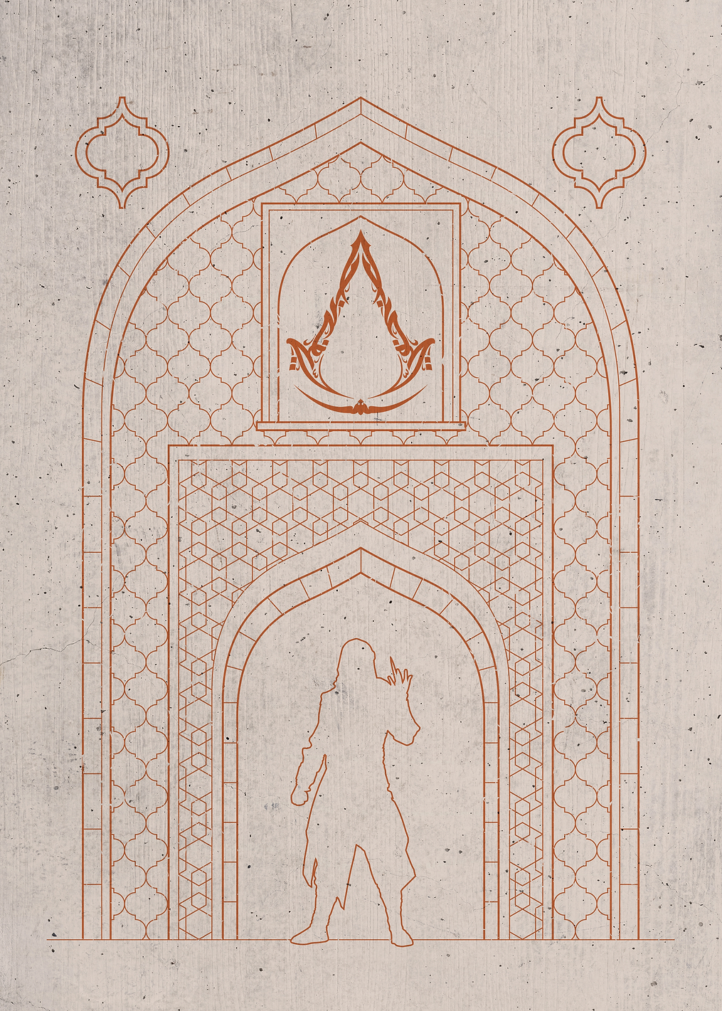 Outline Baghdad: постер из коллекции Assassin's Creed