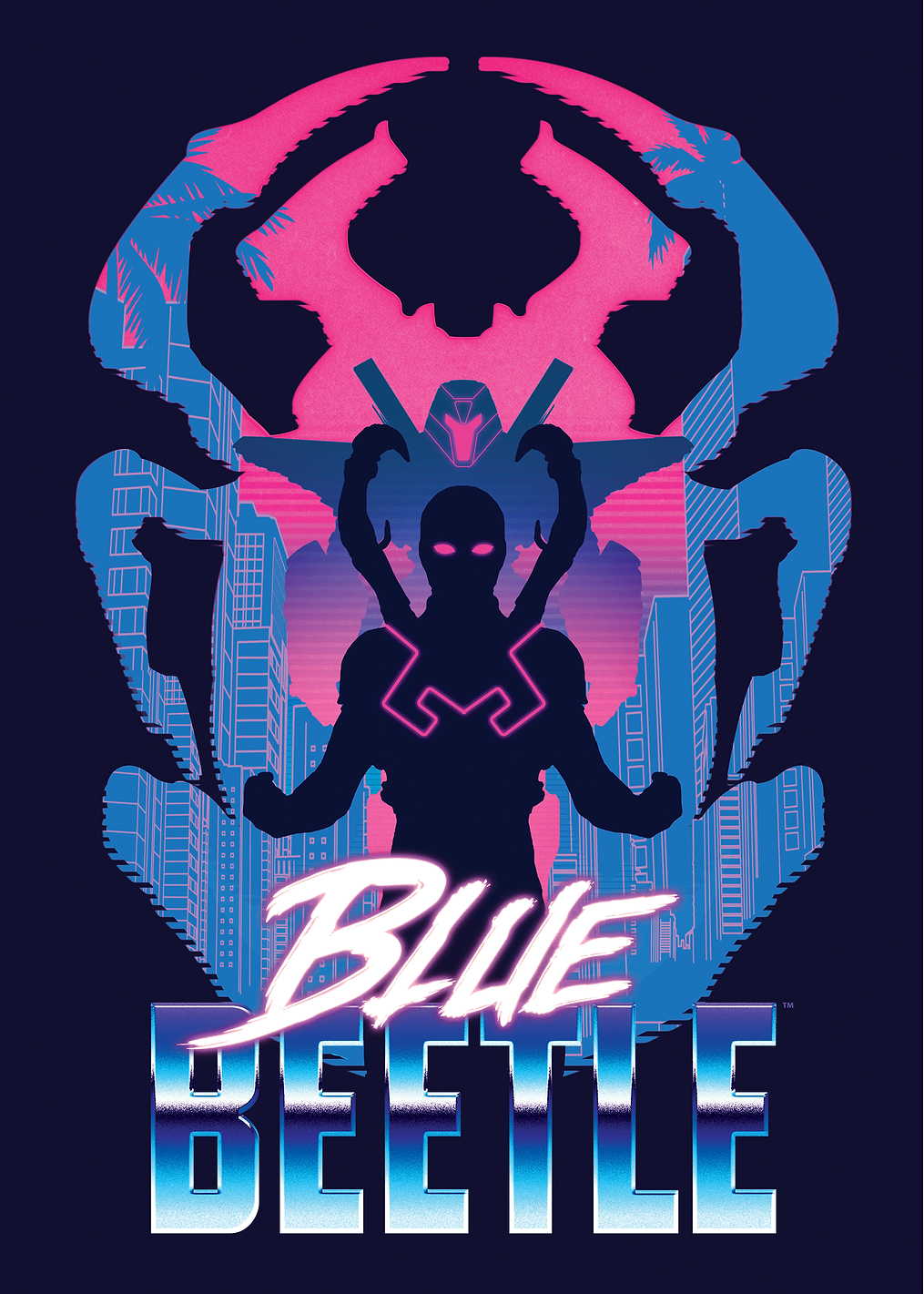 Blue Beetle: постер из коллекции DC Comics