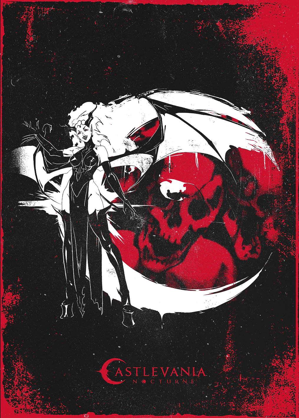 Bloody Moon: постер из коллекции Castlevania