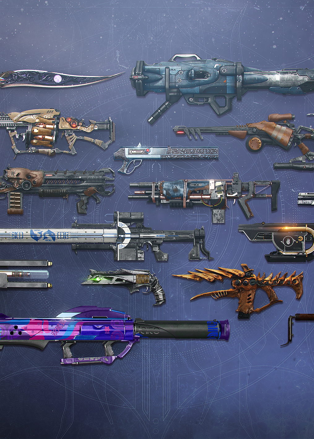 Forsaken Weapons: постер из коллекции Destiny