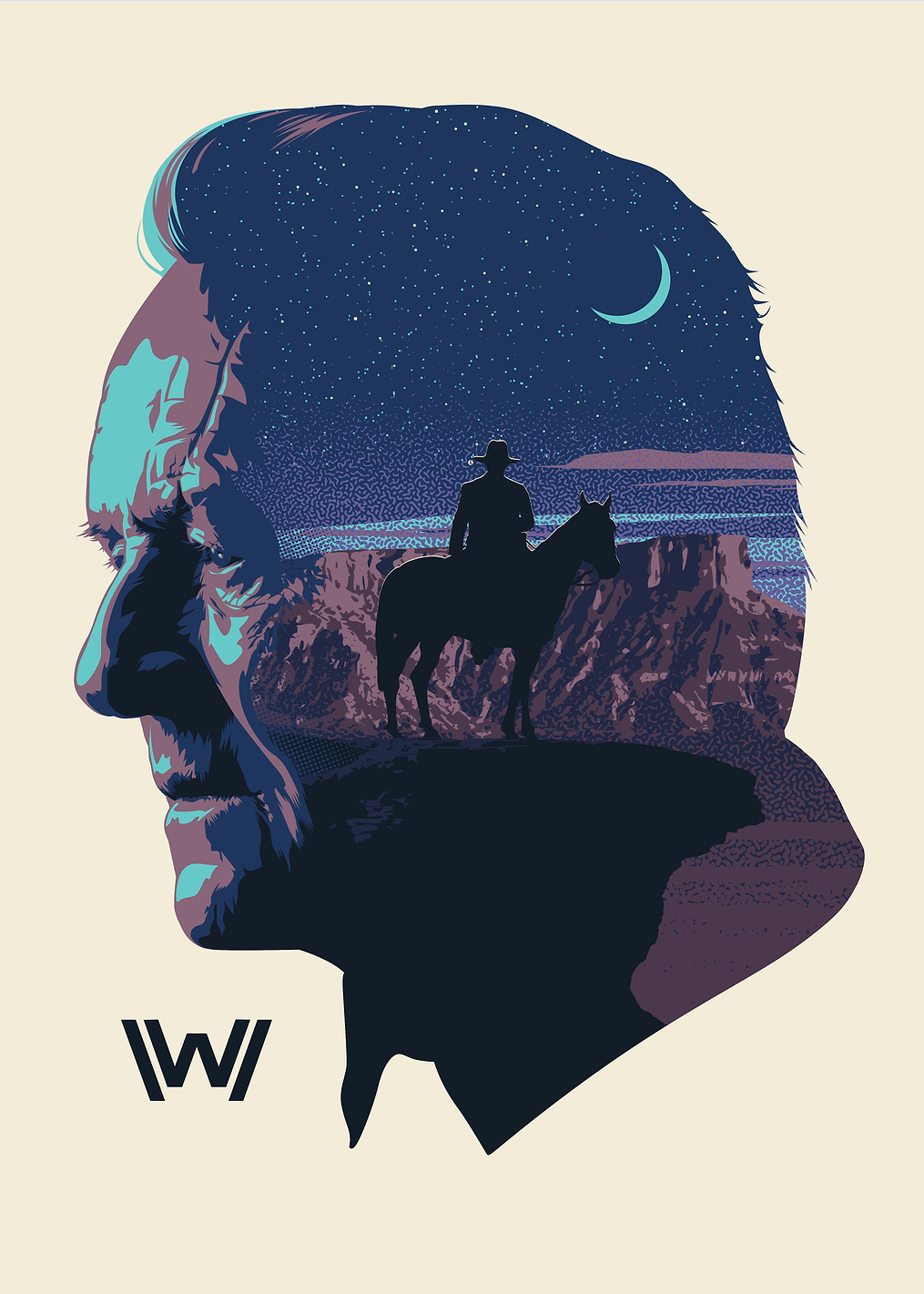 Ford Night: постер из коллекции Westworld