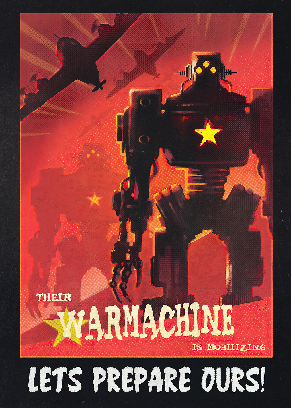 Warmachine: постер из коллекции Fallout