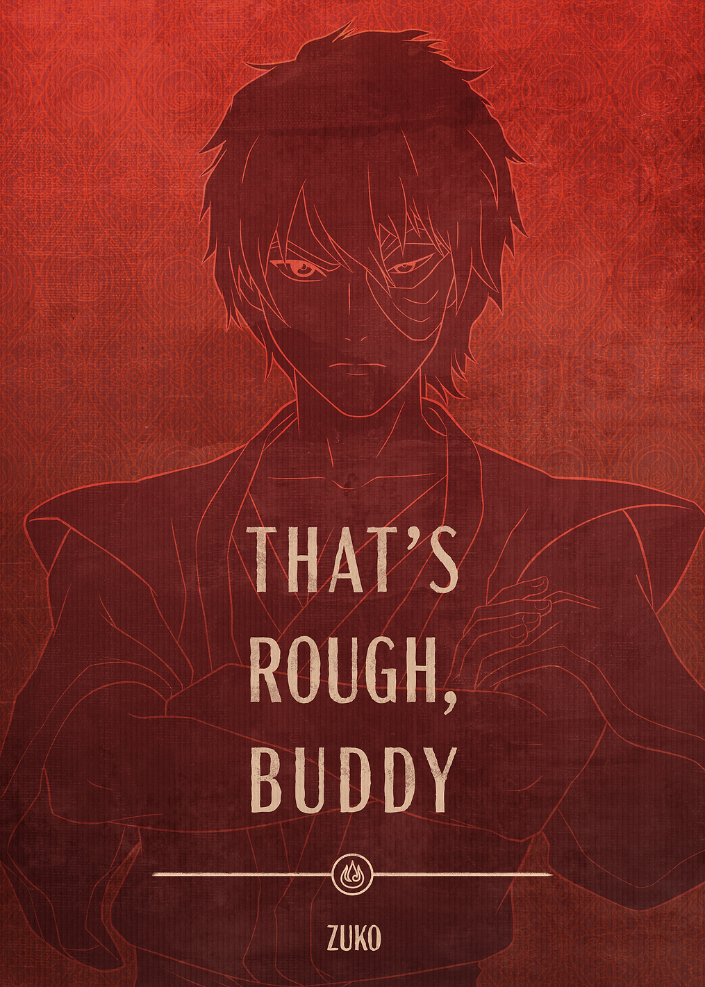 Zuko Quote: постер из коллекции Avatar: The Last Airbender