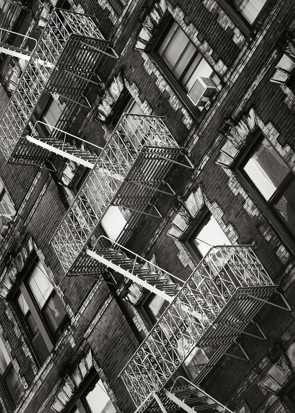 New York City Fire Escapes: постер из коллекции World Class Photos