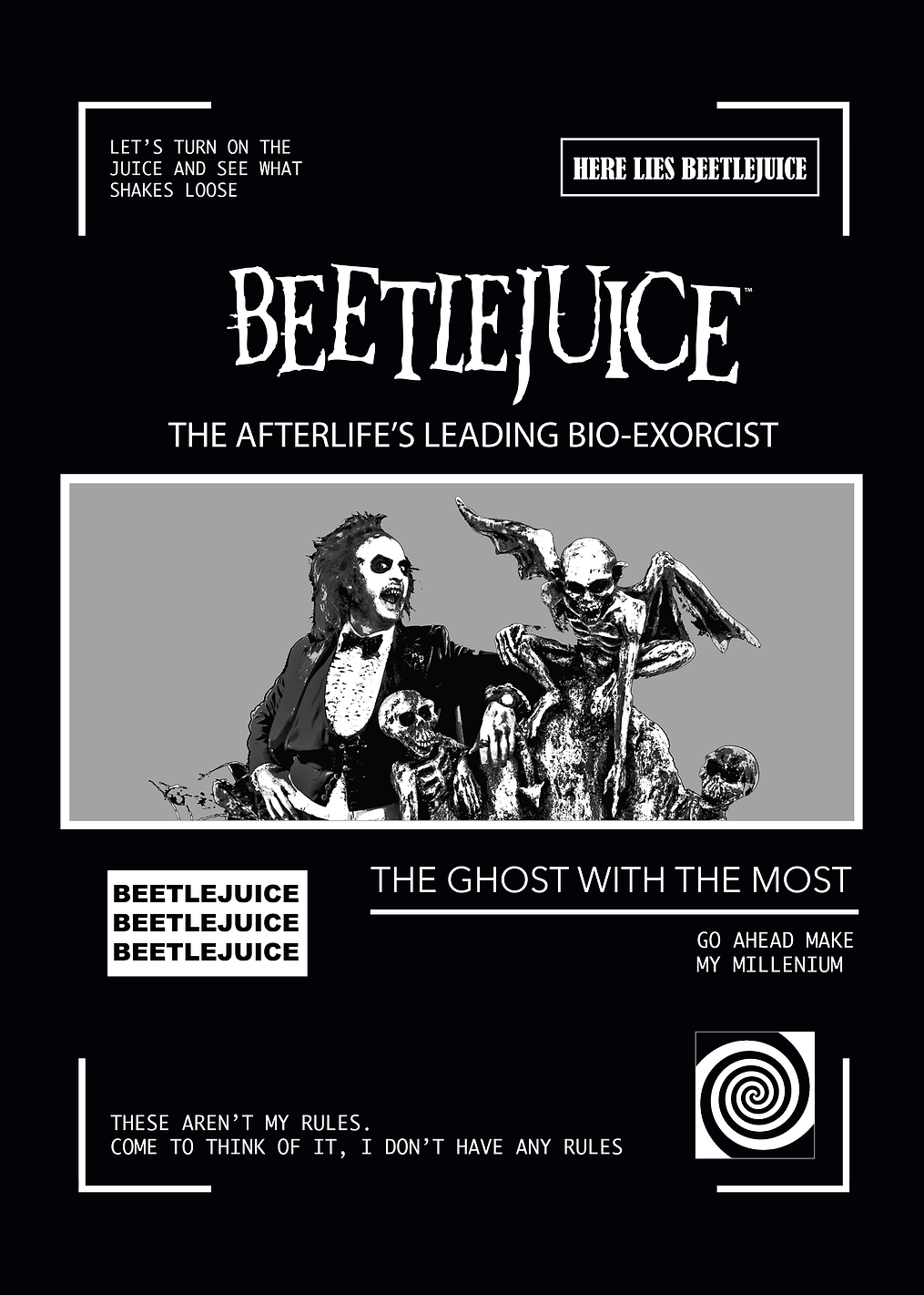 Bio-Exorcist: постер из коллекции Beetlejuice
