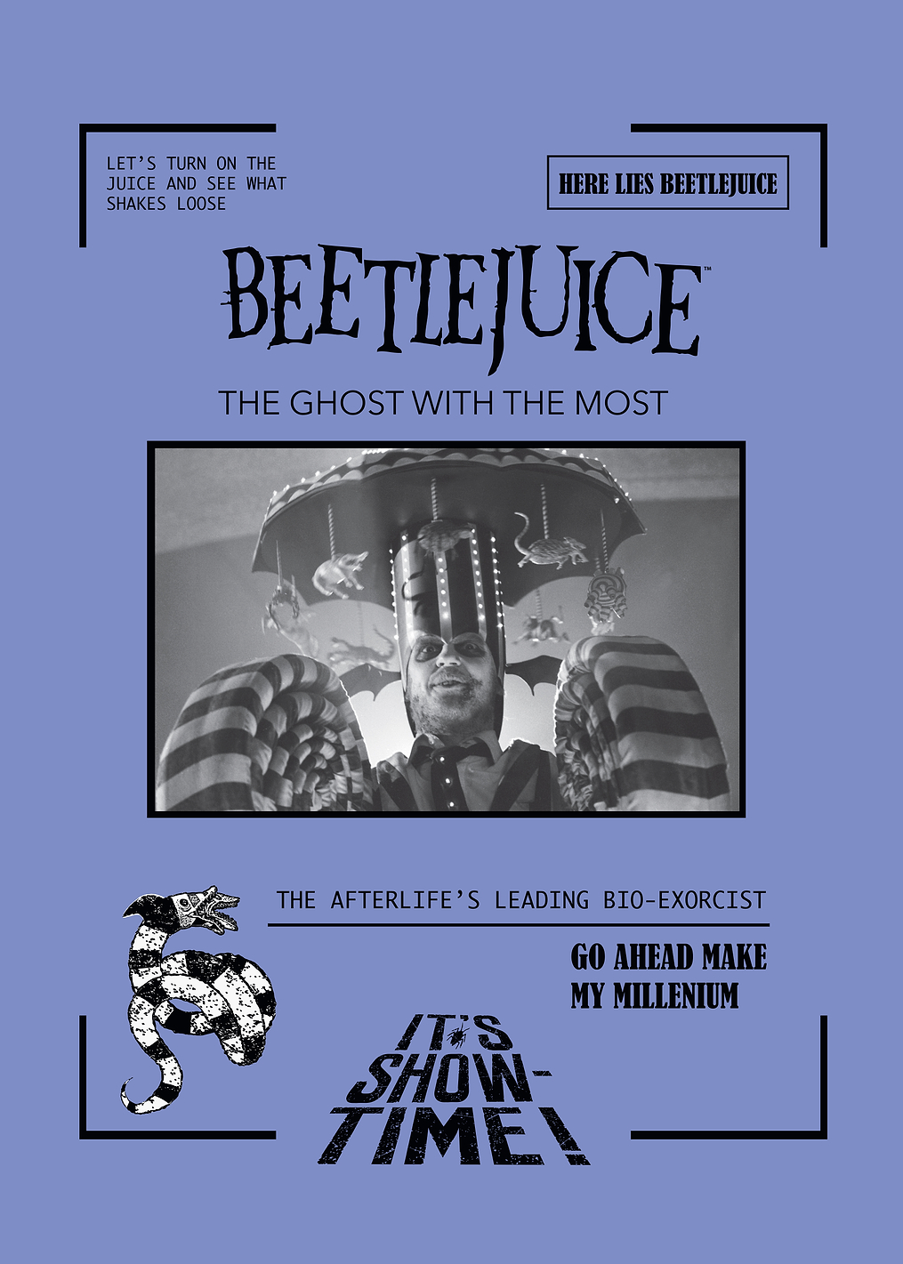 Go Ahead Make My Millenium: постер из коллекции Beetlejuice