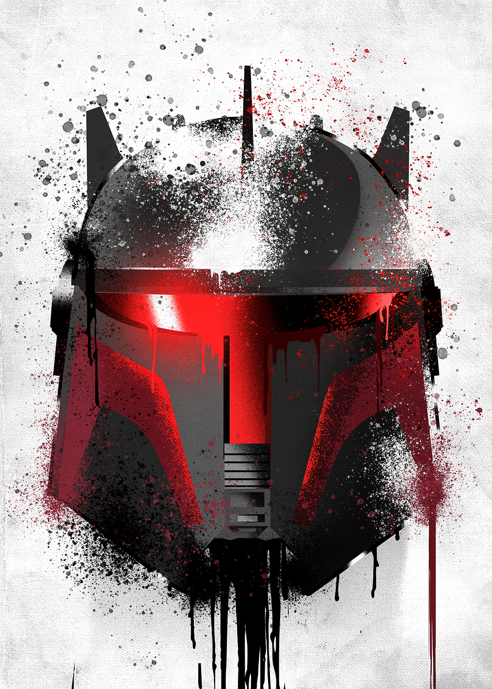 Moff Gideon Graffiti: постер из коллекции Star Wars