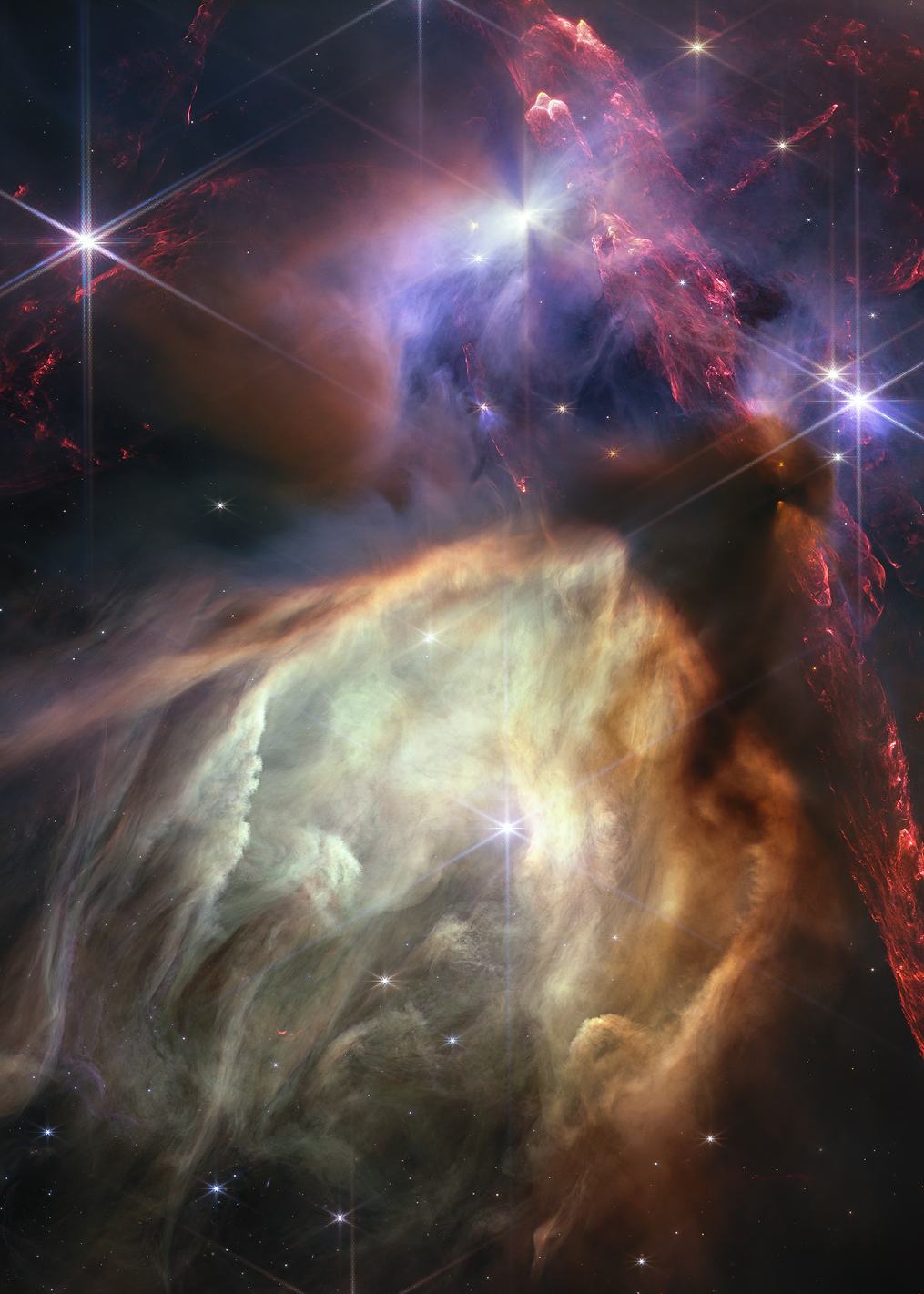Rho Ophiuchi: постер из коллекции Inspired by NASA