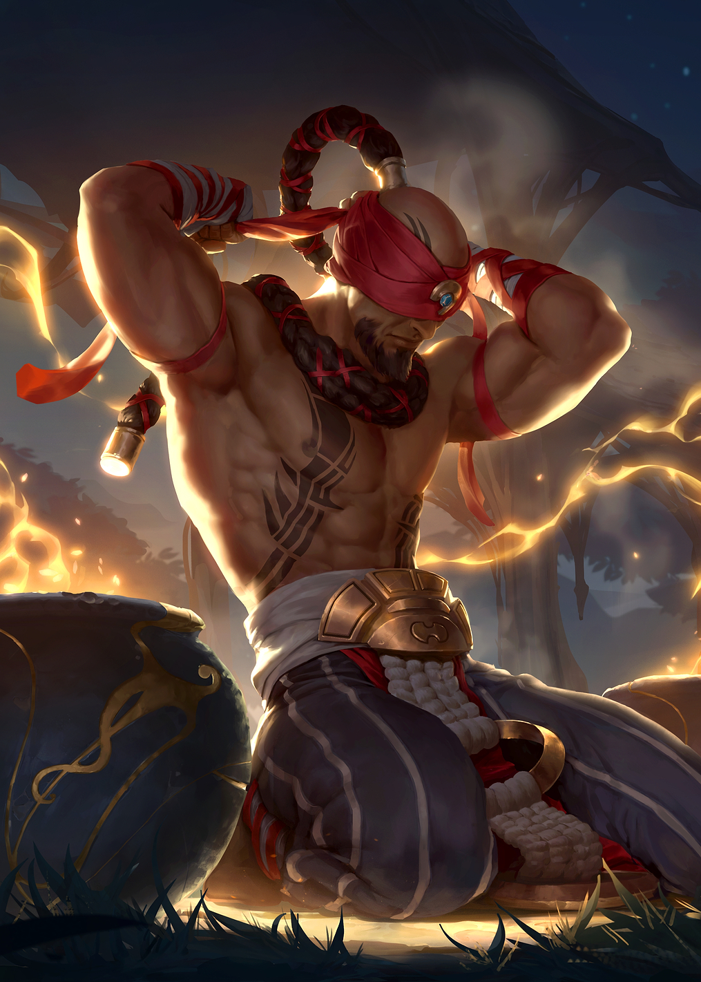 The Blind Monk v: постер из коллекции League of Legends