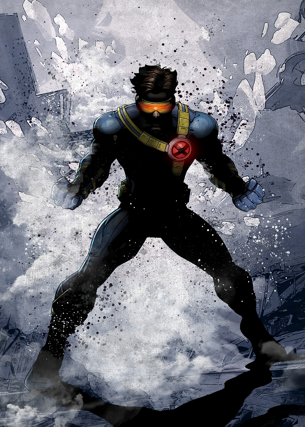 Dark Edition Cyclops: постер из коллекции Marvel