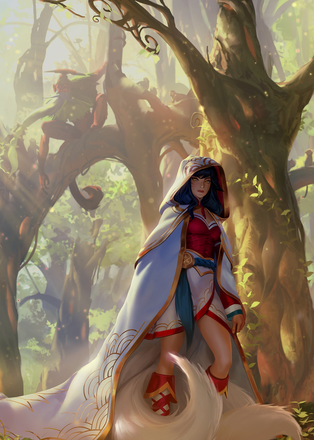 The Nine-Tailed Fox h: постер из коллекции League of Legends