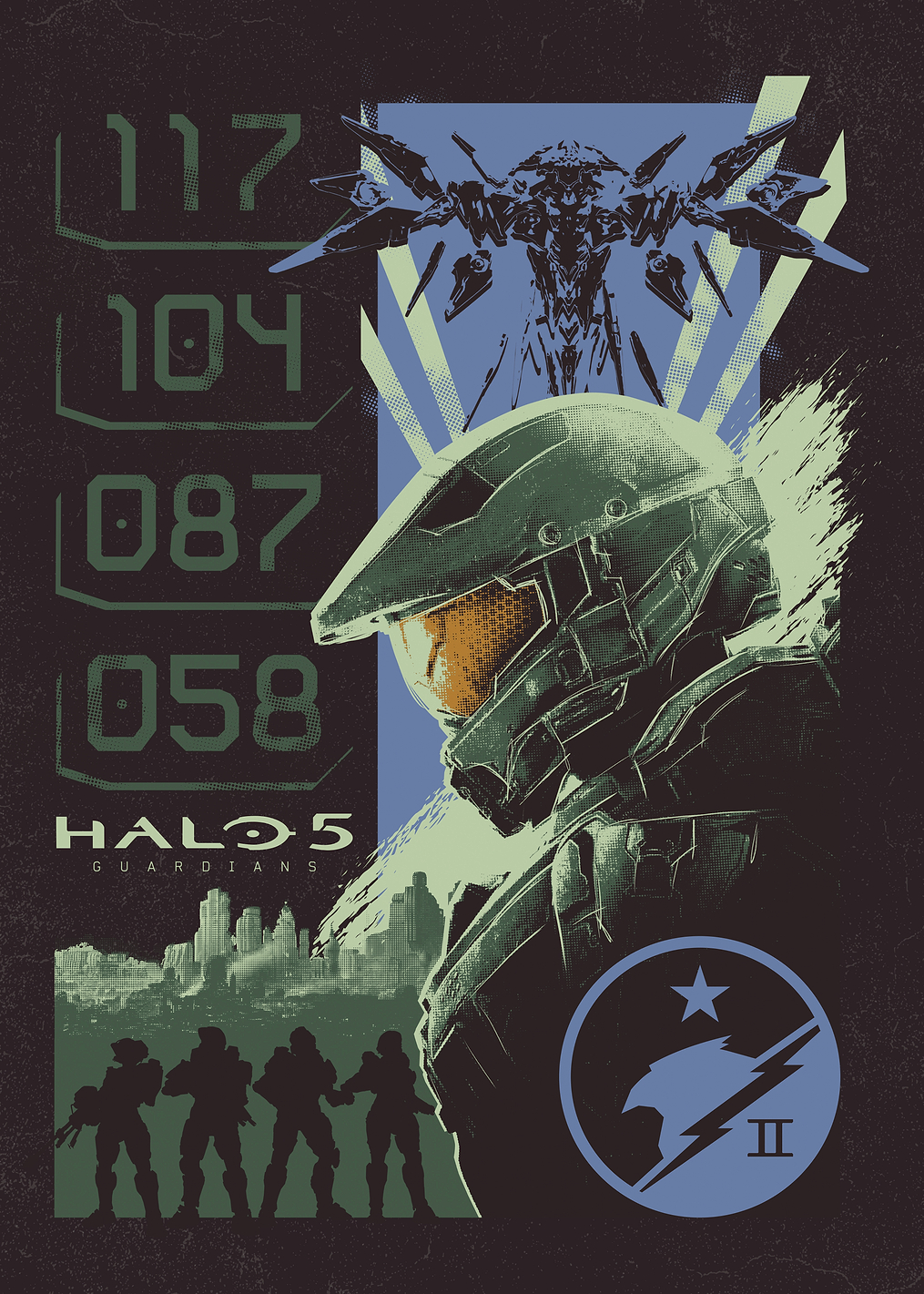 Guardians: постер из коллекции HALO Game