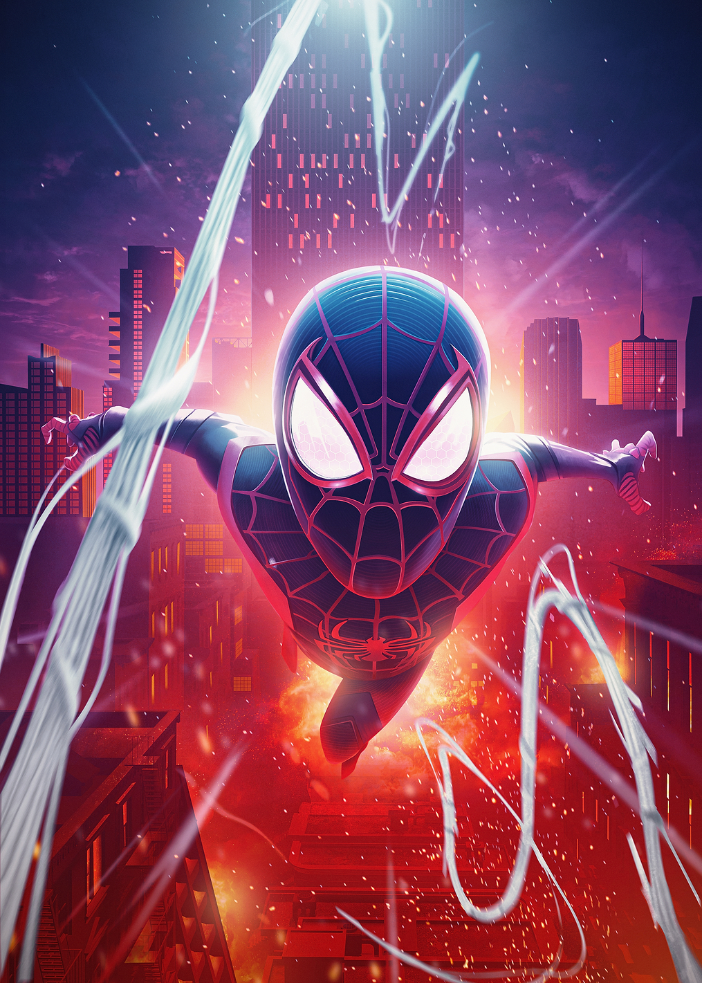 Miles Morales: Urban Ascent: постер из коллекции Marvel