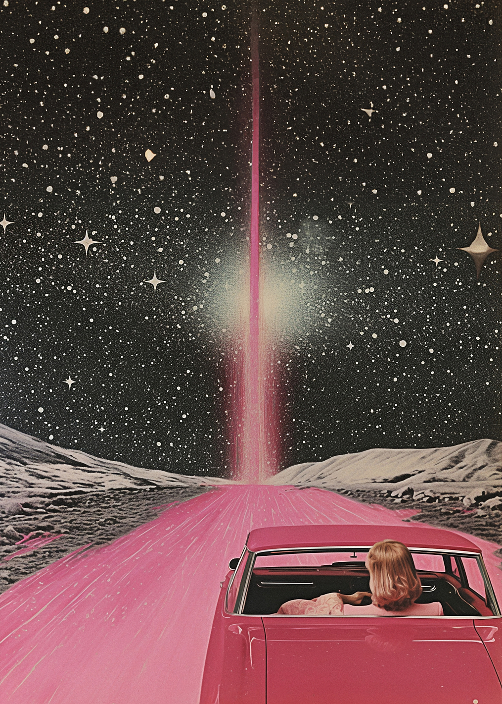 Vintage Car in Space 2: постер из коллекции World Class Photos