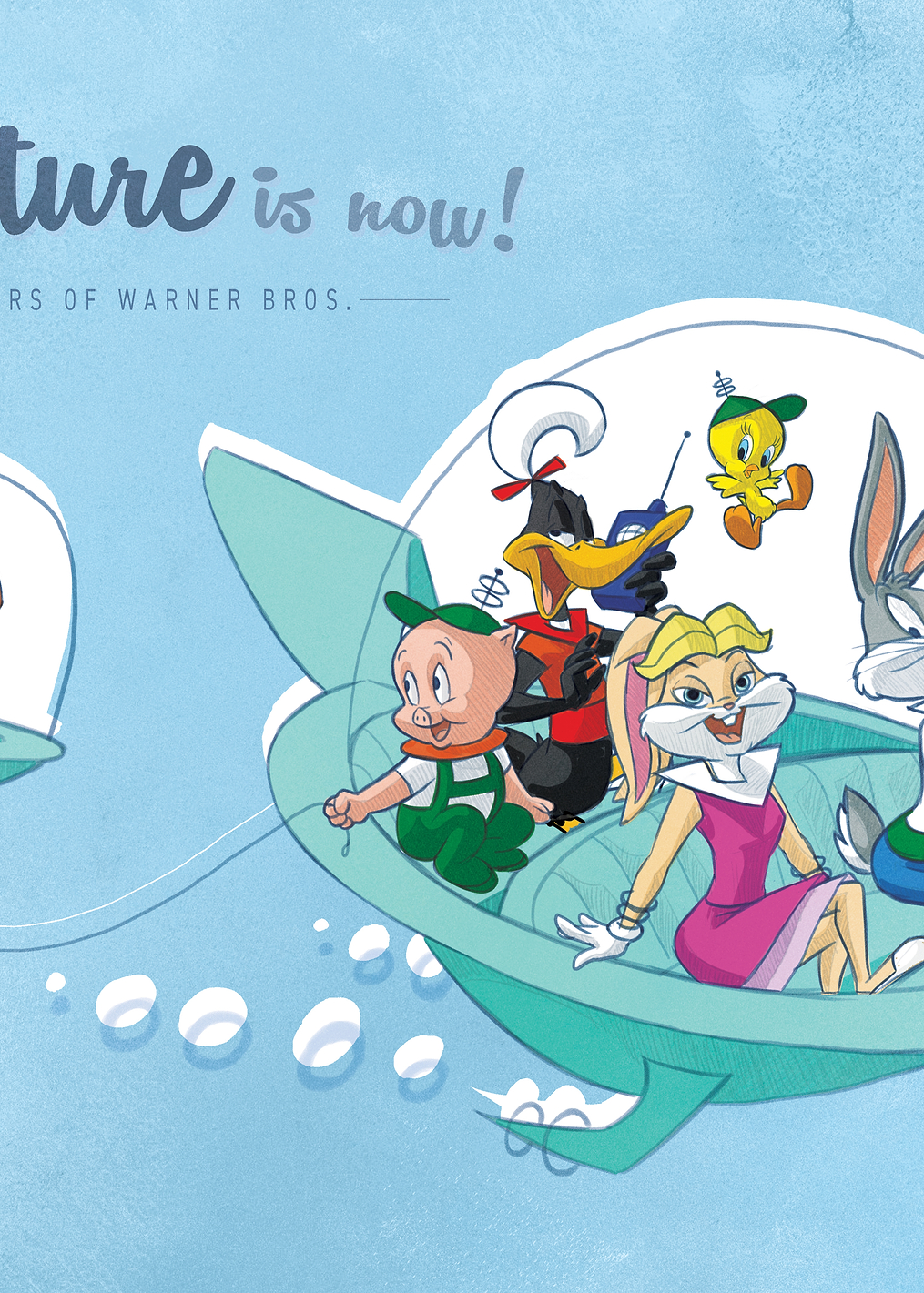 The future is now!: постер из коллекции Looney Tunes