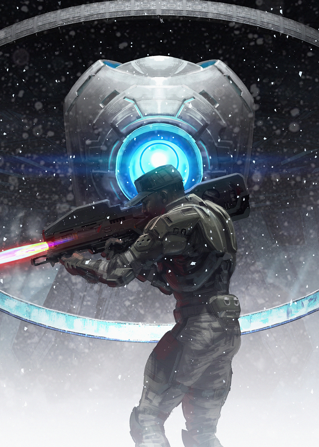 343 Guilty Spark: постер из коллекции HALO Game