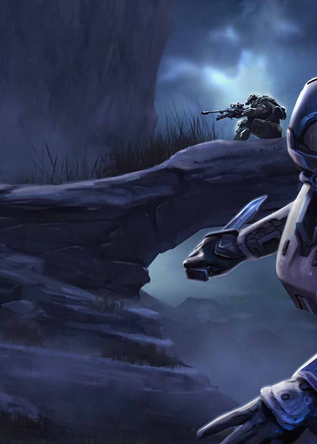 Nightfall: постер из коллекции HALO Game