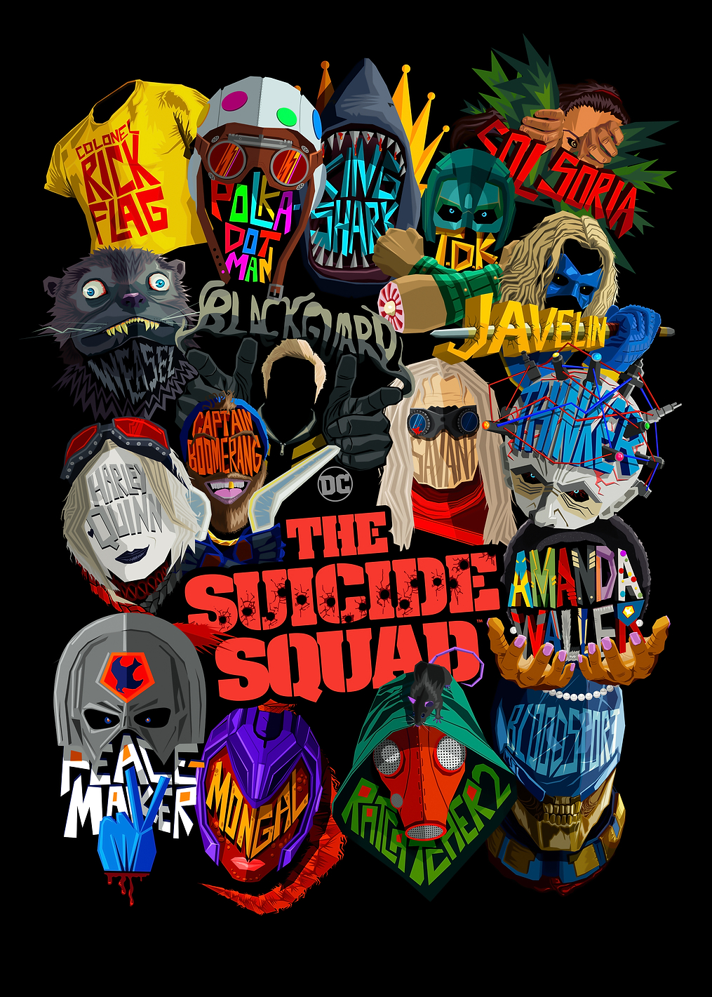 The Suicide Squad Poster: постер из коллекции DC Comics