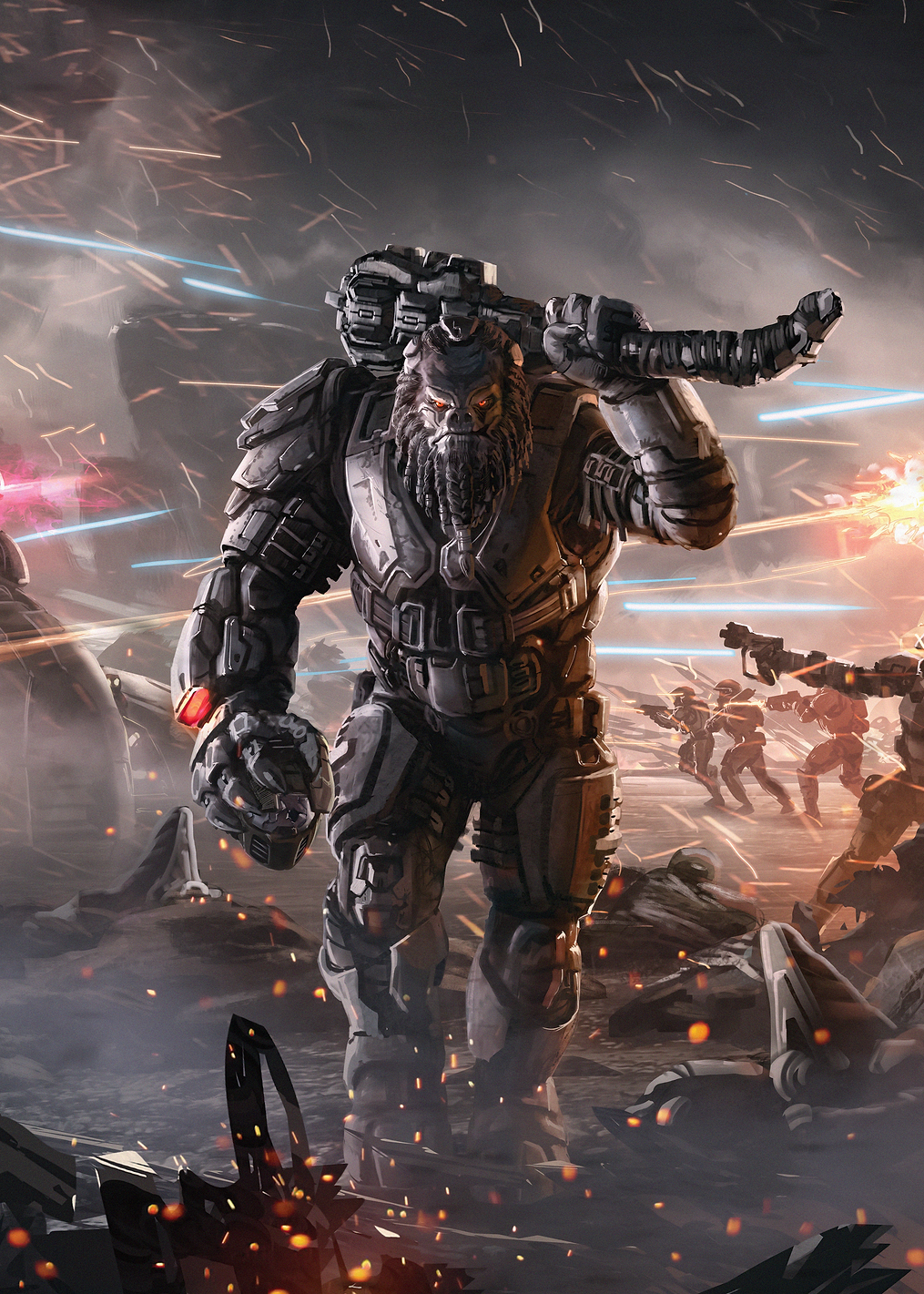 Atriox Banished: постер из коллекции HALO Game