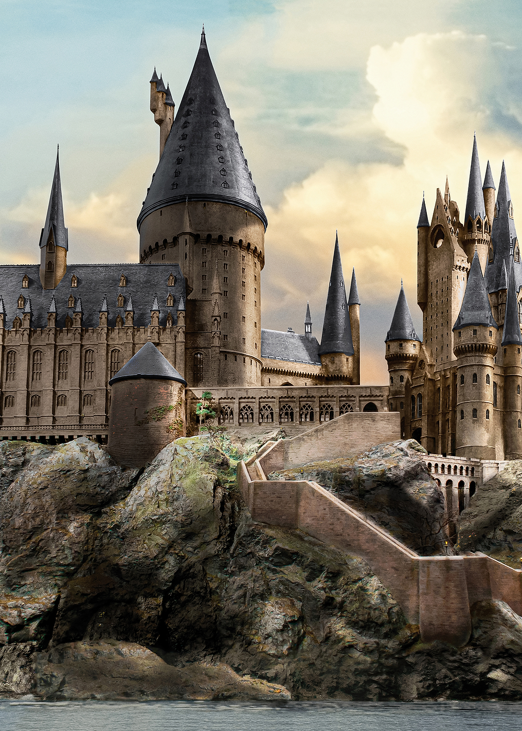 Hogwarts by Day: постер из коллекции Wizarding World