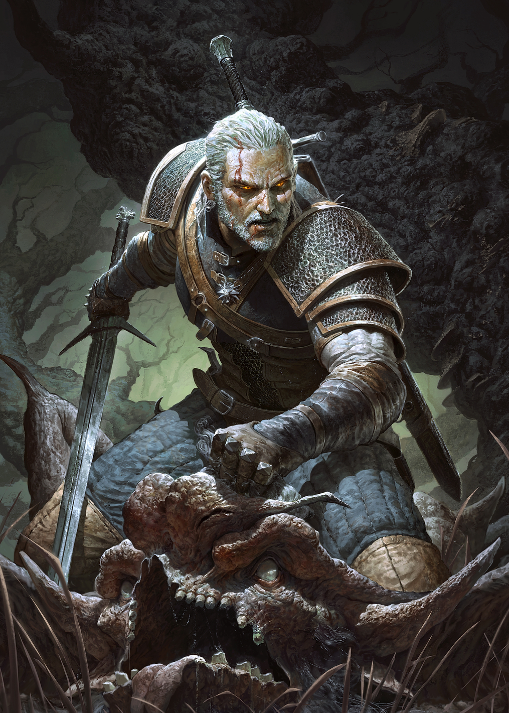 Witcher on the Hunt: постер из коллекции The Witcher