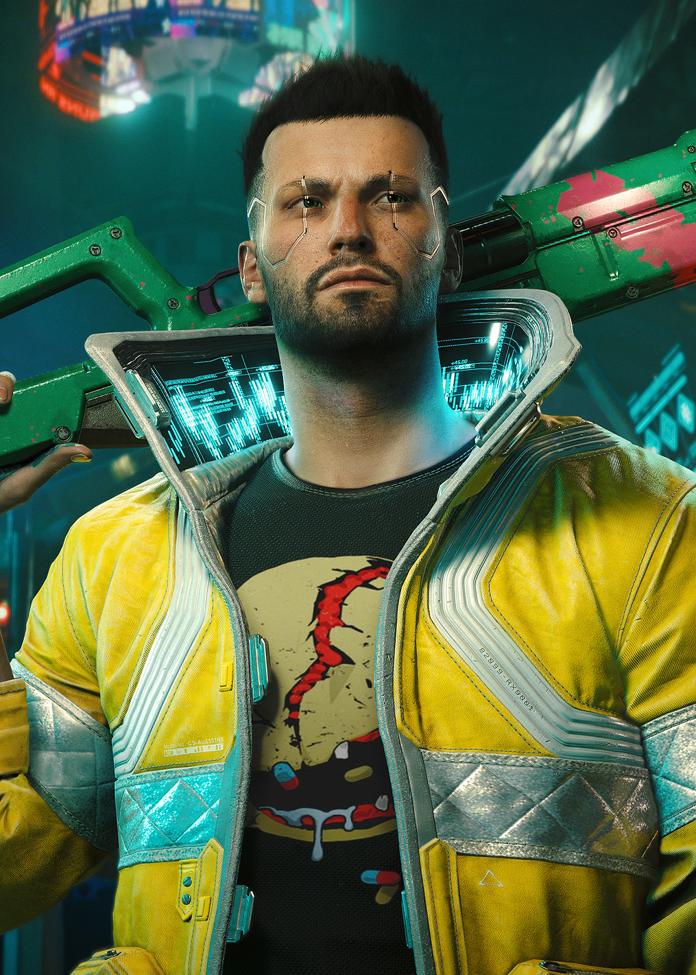 Ready for the Mission: постер из коллекции Cyberpunk 2077