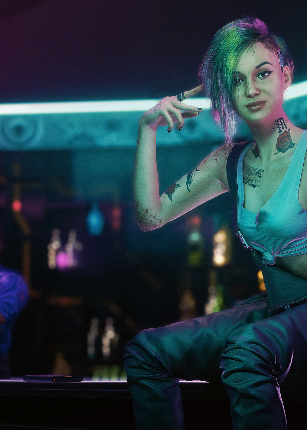 Judy Alvarez: постер из коллекции Cyberpunk 2077