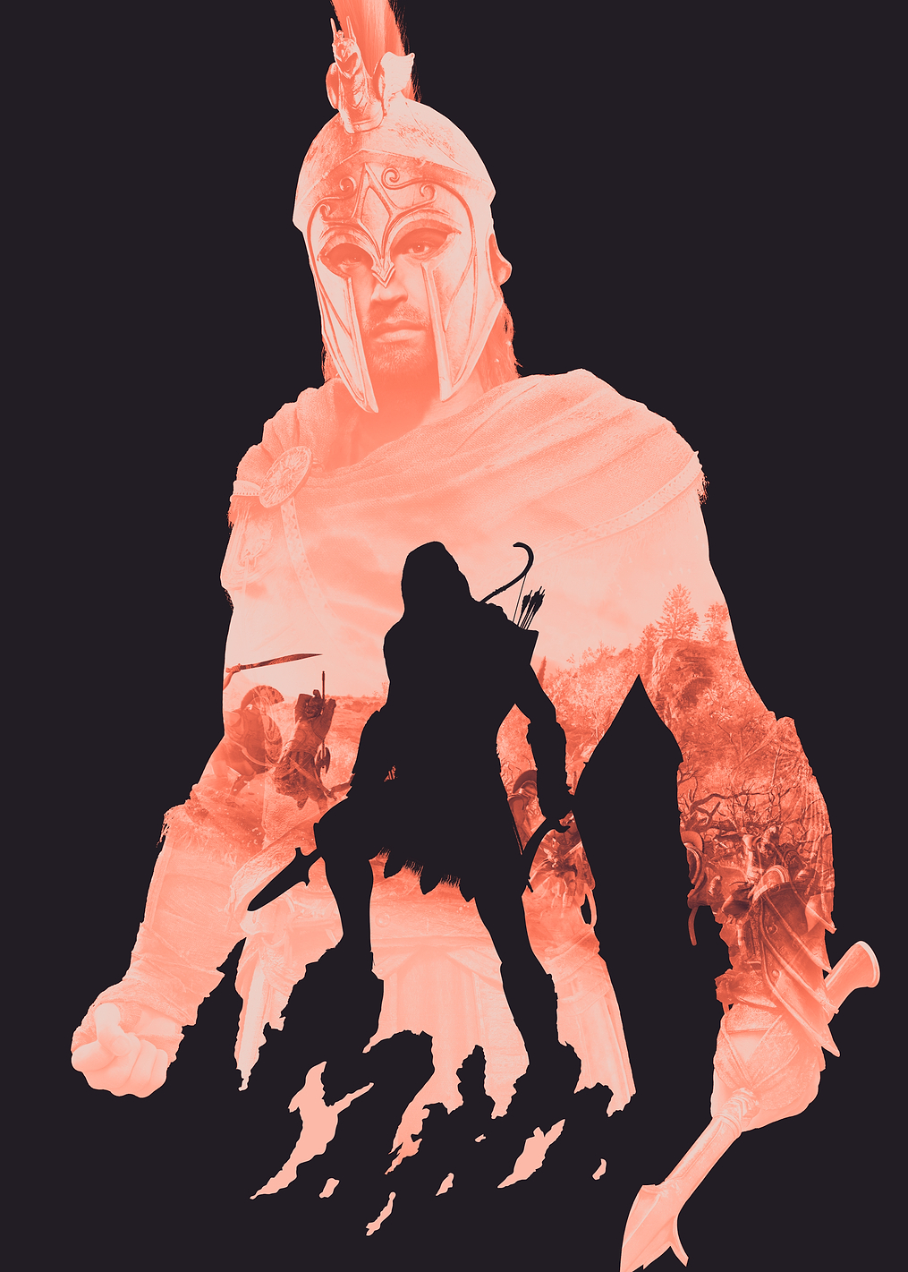 AC Odyssey Double Exposure: постер из коллекции Assassin's Creed