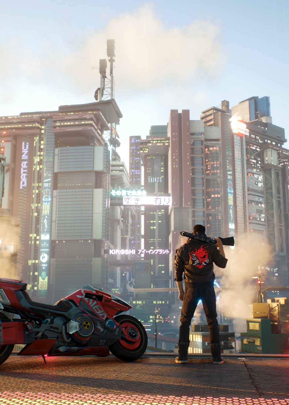 Yaiba Motorcycle: постер из коллекции Cyberpunk 2077