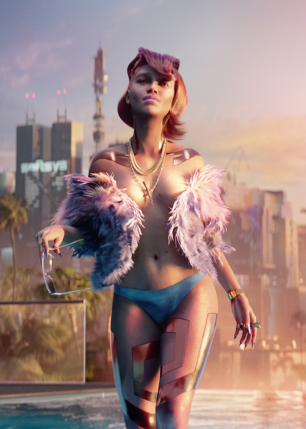 Street Style: постер из коллекции Cyberpunk 2077