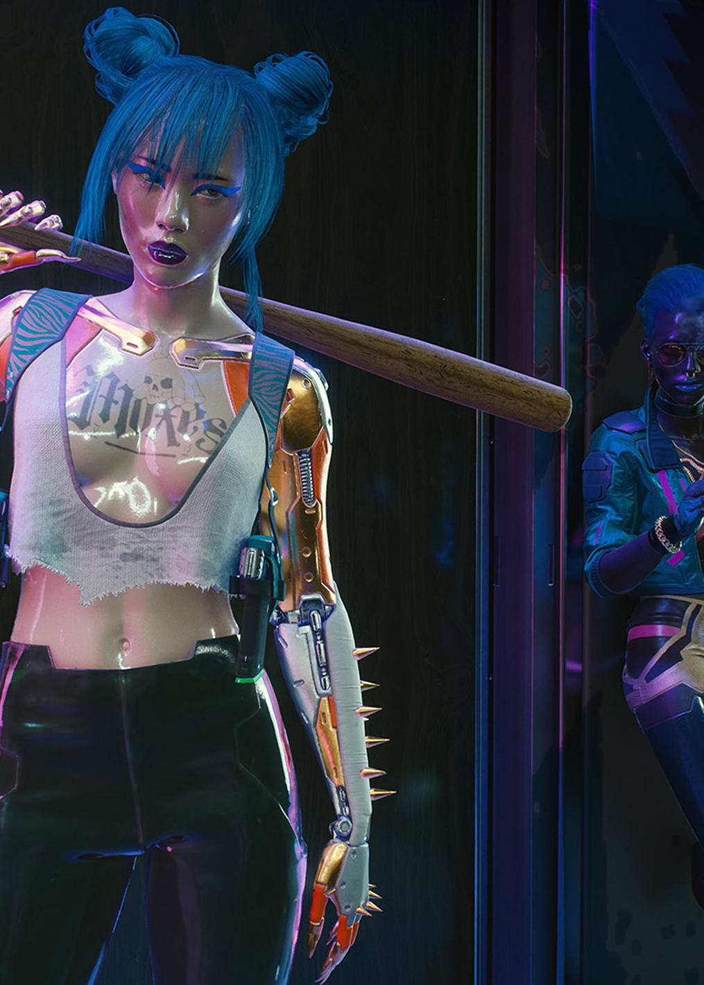 Rita: постер из коллекции Cyberpunk 2077