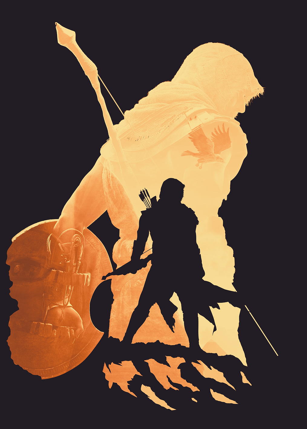 AC Origins Double Exposure: постер из коллекции Assassin's Creed