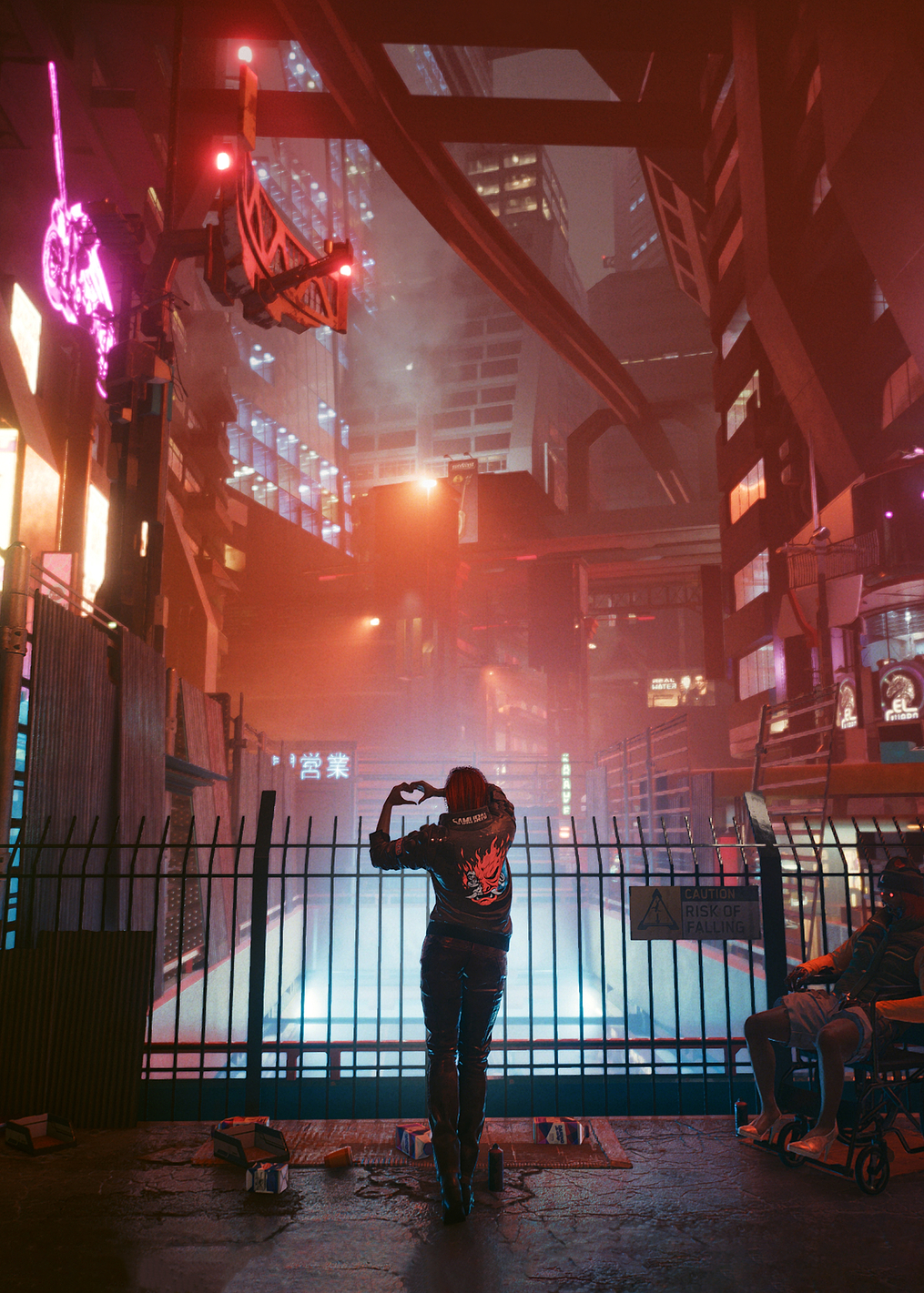 Night City: постер из коллекции Cyberpunk 2077