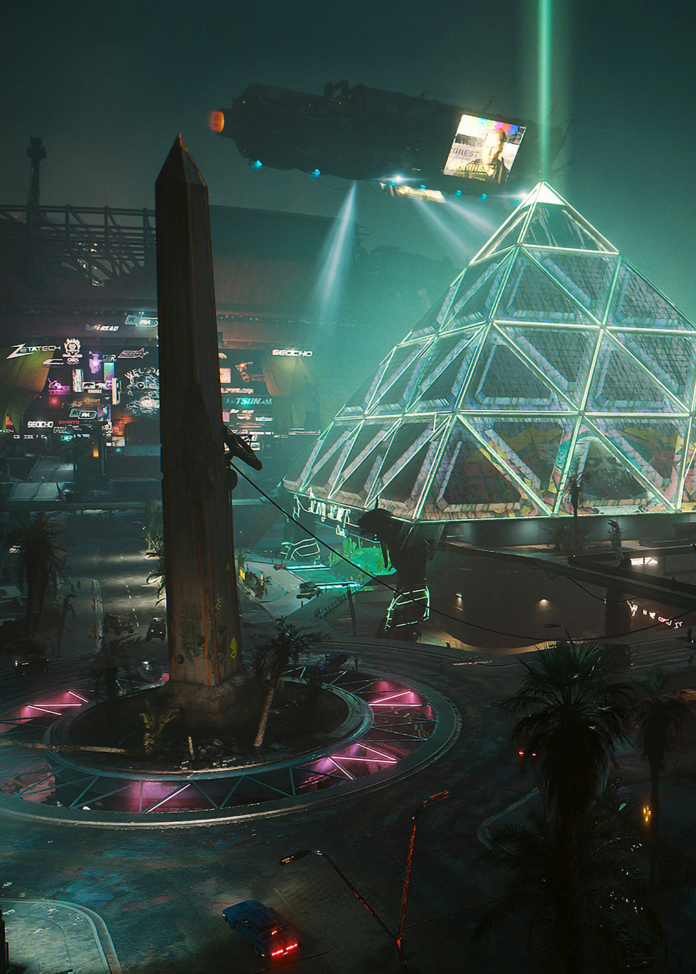 Pyramid: постер из коллекции Cyberpunk 2077
