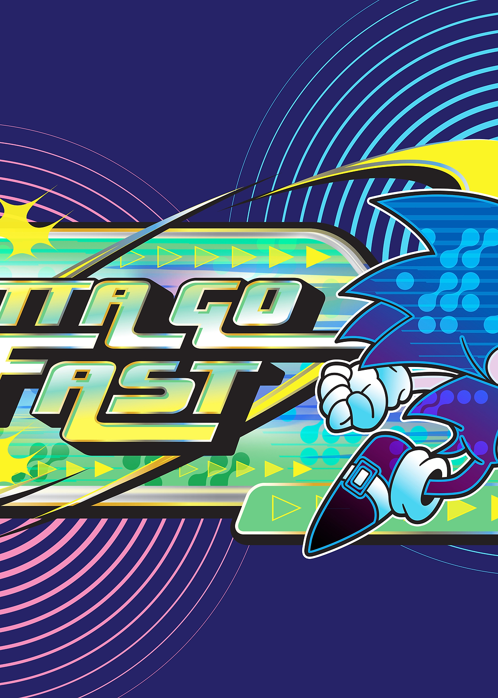 Gotta Go Fast: постер из коллекции Sonic the Hedgehog