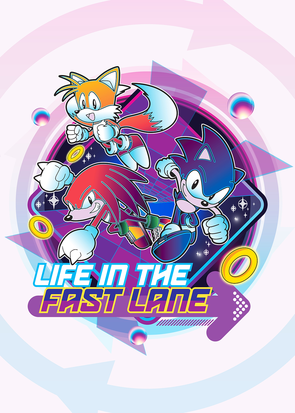 Life in the Fast Lane: постер из коллекции Sonic the Hedgehog