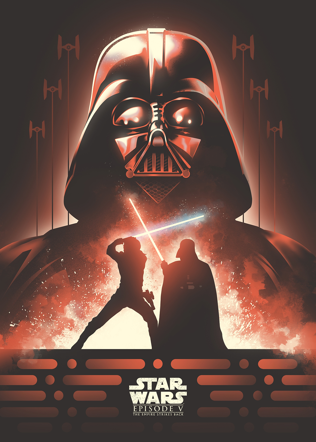 Empire Strikes Back: постер из коллекции Star Wars