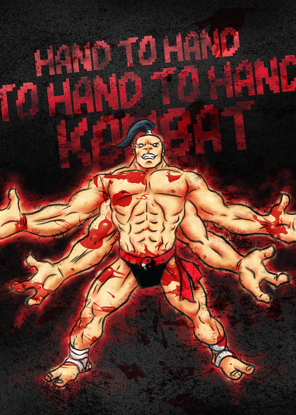 Hand to Hand Kombat: постер из коллекции Mortal Kombat
