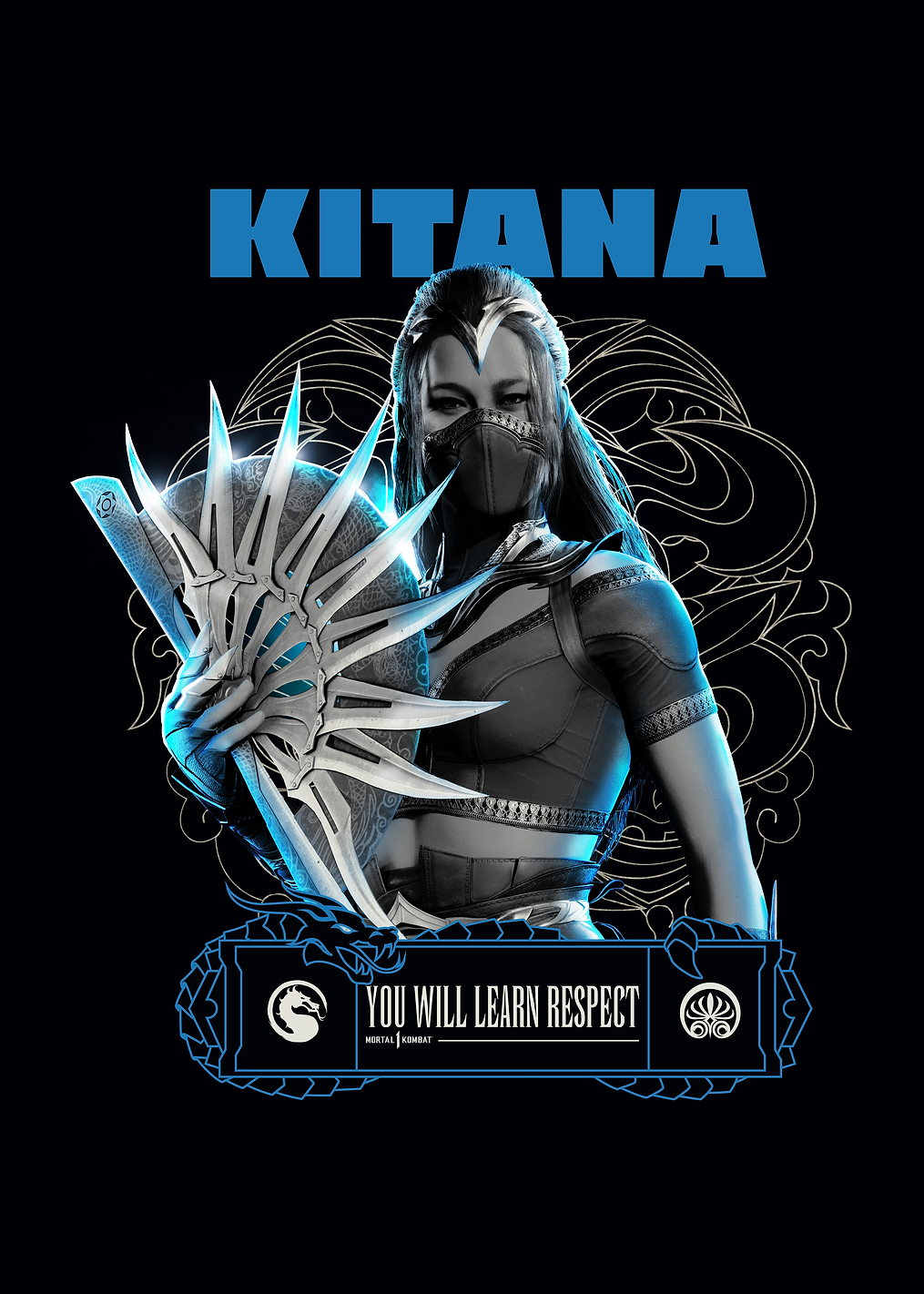 Kitana: постер из коллекции Mortal Kombat