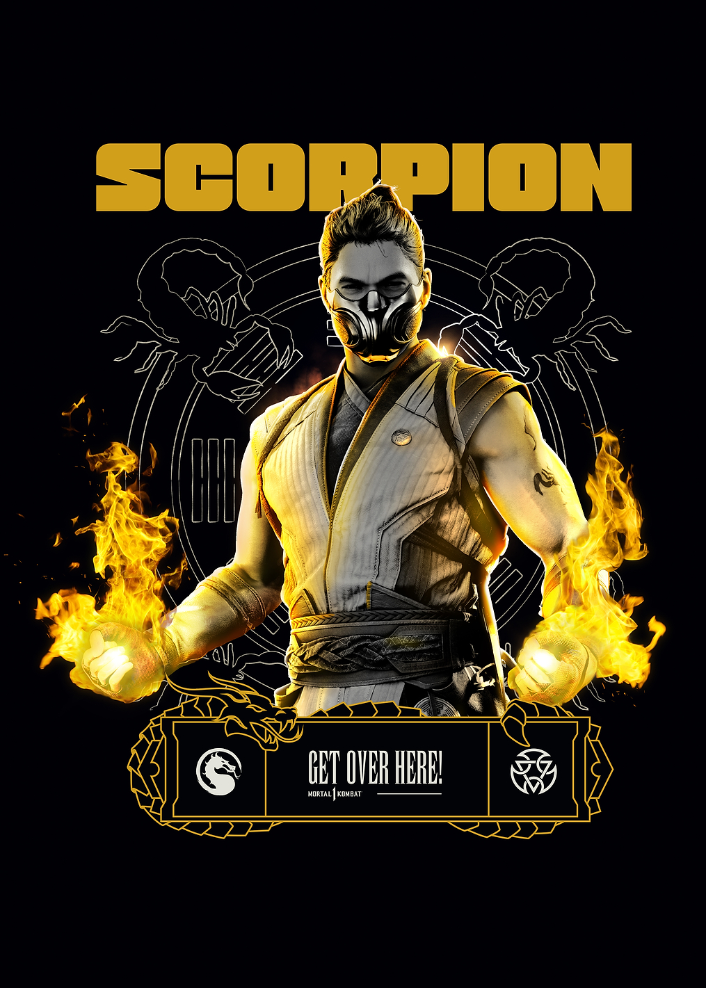 Scorpion: постер из коллекции Mortal Kombat
